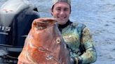 Texas Angler Brings in "Monster" Snapper Off Port Aransas