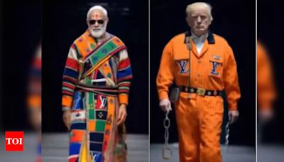 PM Modi to Donald Trump: Elon Musk's AI fashion show goes viral featuring world leaders and tech icons - Times of India