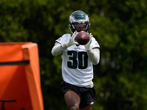 Eagles training camp: Rookie Quinyon Mitchell's brimming competitiveness impresses