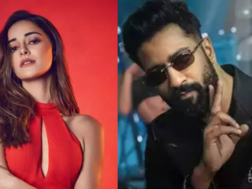 Ananya Panday gushes over Vicky Kaushal's ‘Tauba Tauba’ song, calls him “Makkhan” | Hindi Movie News - Times of India