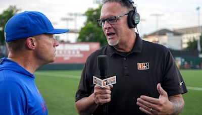 Kansas baseball coach Dan Fitzgerald reacts to Big 12 Conference tournament exit