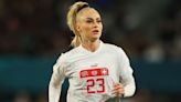 Alisha Lehmann takes time out of training to sign autographs as she prepares for Switzerland Euro 2025 qualifiers | Goal.com Singapore