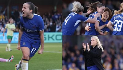 Chelsea women's player ratings vs Bristol City: Four-goal Guro Reiten runs riot as reinvigorated Blues wipe out Man City's goal-difference advantage to ensure WSL title race remains on a knife-edge | Goal.com