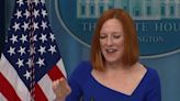 Press Sec. Psaki gets tearful while speaking about "the importance of returning integrity, respect, and civility" to WH.
