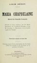 Maria Chapdelaine