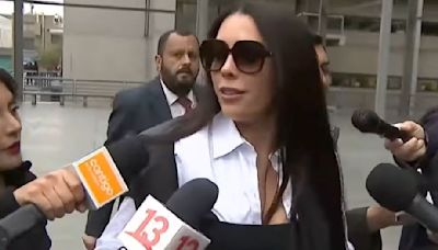 “Que aproveche que alguna vez en la vida va a tener prensa”, le dice Daniela Aránguiz a Maite en su llegada al juicio - Glamorama