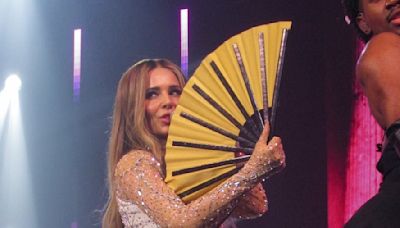 Cheryl wows in glittering bodysuit on Girls Aloud tour
