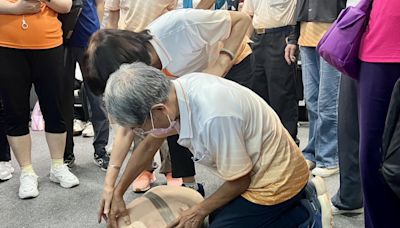 「119消防宣導讚」首場活動登場 民眾學習防災常識及救護技術