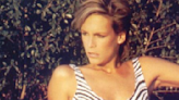 Jamie Lee Curtis Is So Toned In A High-Cut Zebra Print Swimsuit Throwback Pic