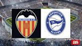 Valencia vs Alavés: estadísticas previas y datos en directo | LaLiga EA Sports 2023/2024