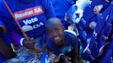 South Africa's main opposition party rallies support as it concludes election campaign