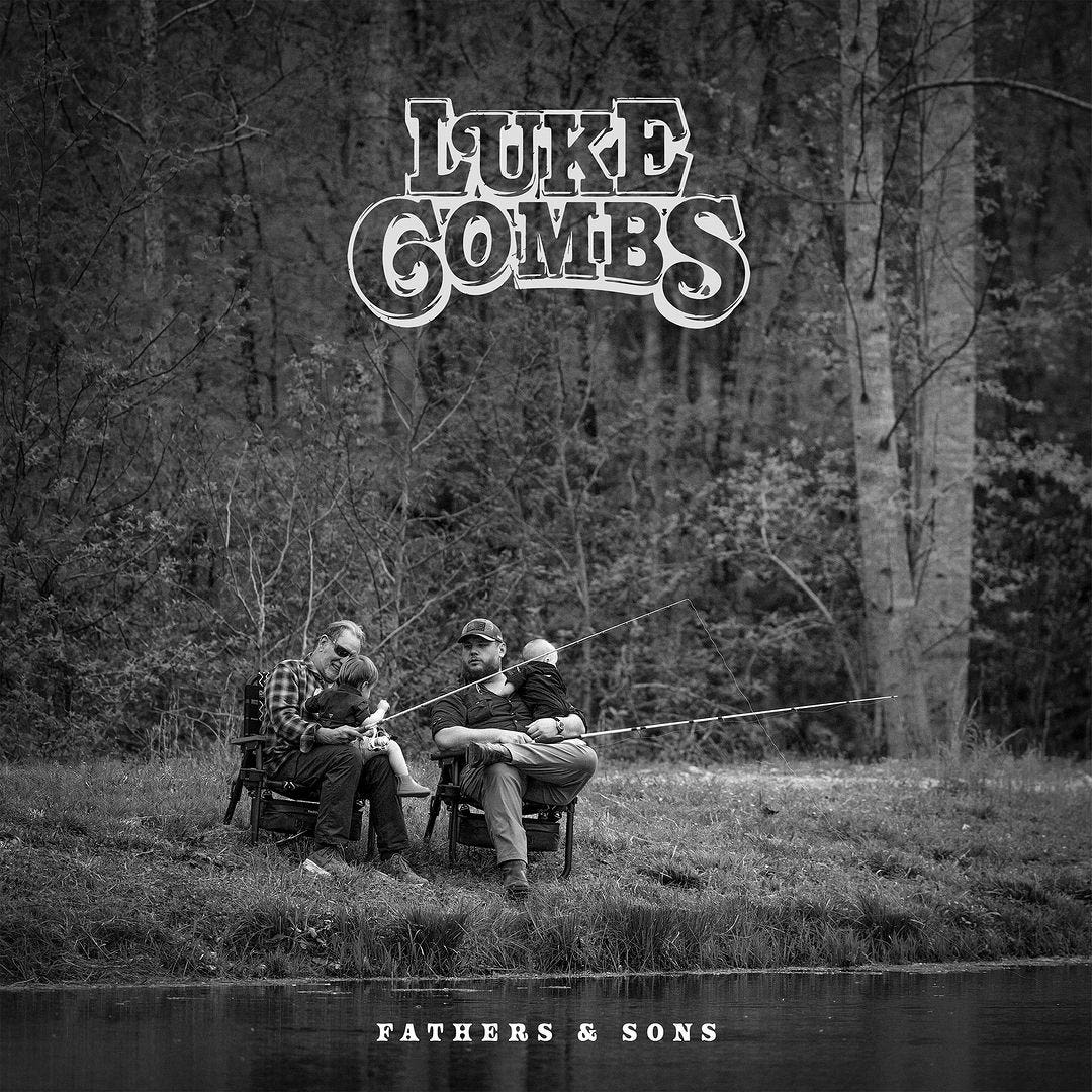 Luke Combs announces new album, 'Fathers & Sons;' here's when it'll be released