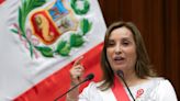 Presidenta de Perú niega estar implicada en corrupción en mensaje a la nación
