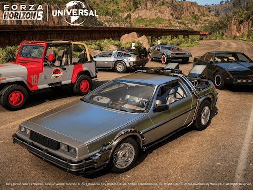 Hollywood cars from Jurassic Park, Back to the Future come to Microsoft’s Forza Horizon 5