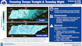 Nashville weather: Freeze warning issued for Middle Tennessee; here's what to expect and how to prepare