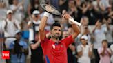 Novak Djokovic survives injury scare to reach Olympics semi-finals | Paris Olympics 2024 News - Times of India