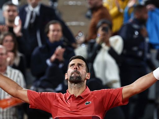 Roland Garros 2024: hora y cómo ver en vivo por TV a Djokovic y a los argentinos