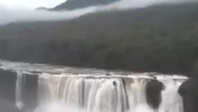 Kerala Rain: Athirapally Falls Swells Amid Torrential Rains and Fatal Landslides | Video