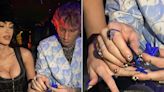 Machine Gun Kelly Flawlessly Paints Megan Fox's Nails with Their Own Nail Polish Color