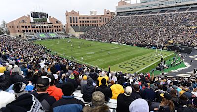 Man drives pickup truck onto field at Colorado Buffaloes' football stadium