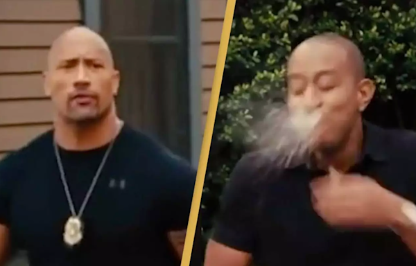 The Rock's insult made Ludacris break character but was used in final Fast and Furious film