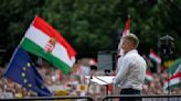 Orbán challenger in Hungary mobilizes thousands at a rare demonstration in a government stronghold