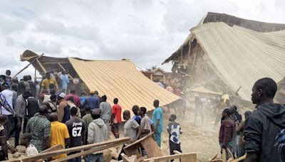 Several children killed after school collapse in Nigeria