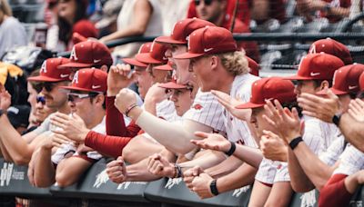 Arkansas baseball vs. Missouri State score updates: Hogs host Bears in midweek action