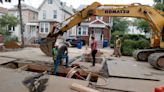 Sinkholes on NYC streets are a growing danger as climate change brings heavy rain that breaks sewers