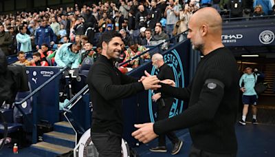 Mikel Arteta speaks of ‘love and respect’ for Pep Guardiola and Manchester City staff