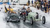 At St. Moritz, the Ferraris and Bugattis are small wonders