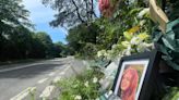 'Taken too soon': Tributes left on road where motorcyclist died in crash