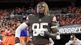 Cleveland Browns tight end David Njoku reveals severity of facial burns after fire pit accident