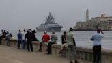 Russische Marineschiffe zu Hafenbesuch in Havanna