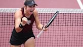 13th-seeded Aggies battle 5th-seeded Virginia in women's tennis Elite 8