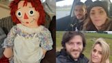 Couple believe their Annabelle doll is possessed after CCTV shows it emerged from its display cabinet