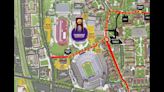 LSU releases parade map for gymnastics celebration; festivities start at 6:30 p.m. Wednesday