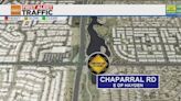 Chaparral Road closed east of Hayden for three months for underpass construction