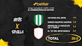 Betis vs. Sevilla: Combipartido de Betfair a cuota 20.0