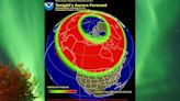 Northern lights forecast for DC, MD & VA; G5 Extreme Geomagnetic Storm Watch issued