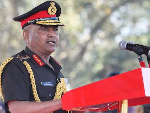 Army chief General Manoj Pande gets a month's extension amid intense speculation on successor - Times of India