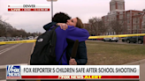 Reporter reunites with son live on air while covering Colorado school shooting