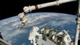 Spacewalkers continue International Space Station power upgrade