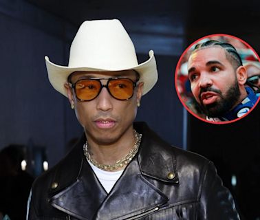 Pharrell Williams Possibly Disses Drake on New Track 'Double Life'