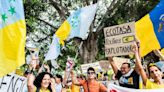 Canarias se planta con manifestaciones multitudinarias contra el turismo masivo