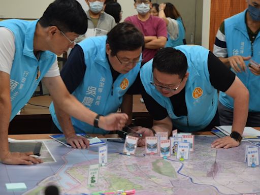 花蓮舉辦全國第二場地震境況模擬無腳本兵推