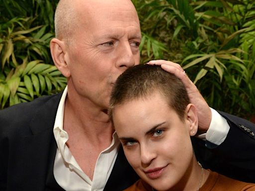 Bruce Willis' daughter Tallulah Willis gets choked up over 'painful days' with famous dad