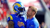 Sean McVay always roots for Odell Beckham Jr., ‘except for this week’