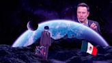 Mexicanos ‘bajan’ la Luna a Elon Musk