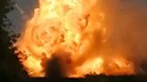 Moment Ukraine destroys vital Russian artillery system in massive explosion